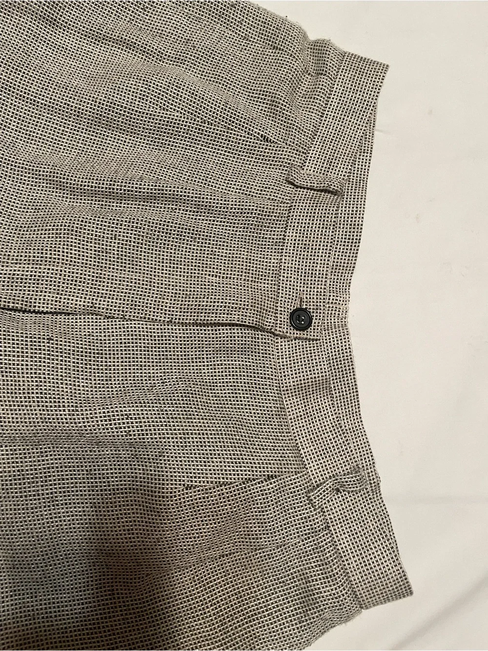 Carlisle Two-Tone Pleated Men’s Dress Pants in Taupe and Light Gray
